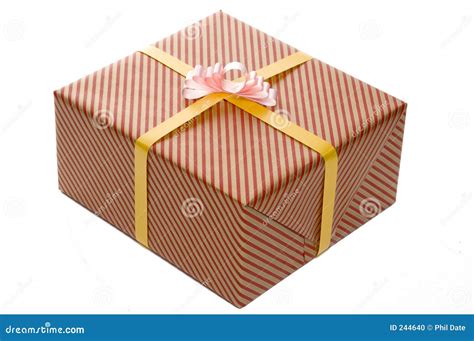 Wrapped Present Stock Photo Image Of Special T Happy 244640