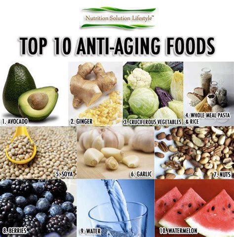 In Search Of Natural Health Top 10 Anti Aging Foods