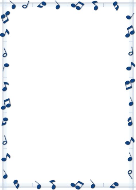 Download High Quality Musical Notes Clipart Frame Transparent Png
