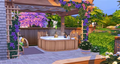 Hot Tub By My Cup Of Cc Liquid Sims