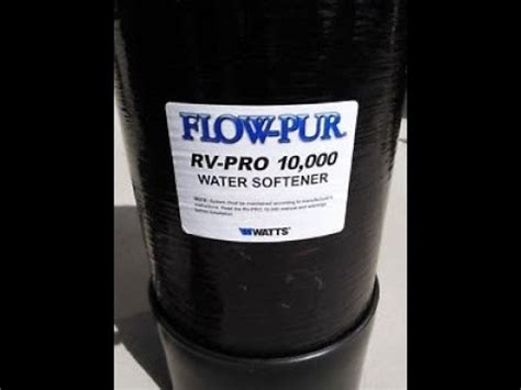 We found here 5 best whole house best water softener systems to consider. RV-Pro 10,000 Portable Water Softener, By Flow-pur - YouTube