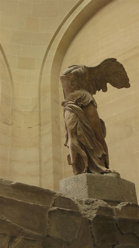 Winged Victory Angel Louvre Museum In Paris Winged Victory Museums In