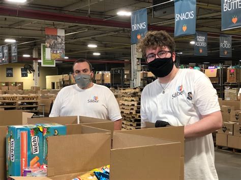 Saiber Teams With Jerseycares To Support The Community Foodbank Of New Jersey Saiber Llc New