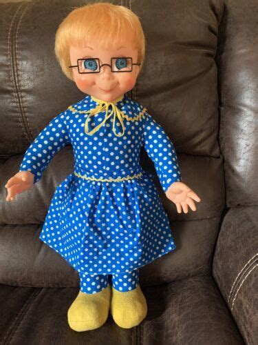 Original 1967 Mattel Mrs Beasley Doll Cleaned And Repaired To Talk
