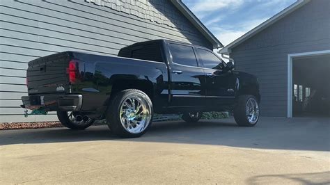 2016 Silverado High Country On 24x12 Jtx Forged Full Walk Around Youtube