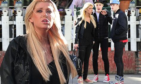 Best Friends Forever Tara Reid And Jedward Enjoy Lunch In Beverly Hills Daily Mail Online