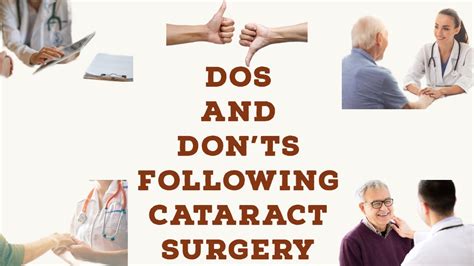 Cataract Surgery Recovery Expert Tips On The Dos And Don Ts To Follow