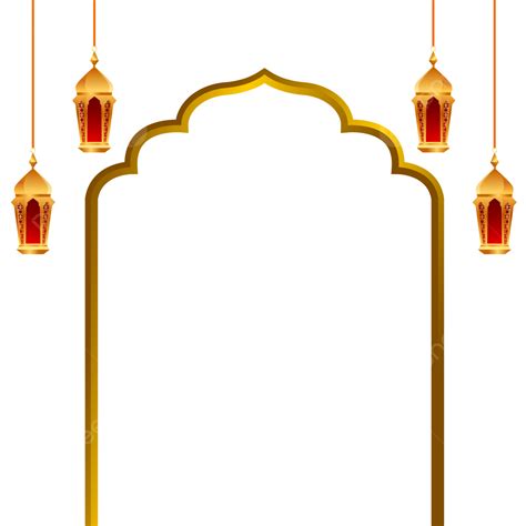 Gambar Twibbon Golden Ramadan Kareem Ramadhan Spanduk Islamic Festival
