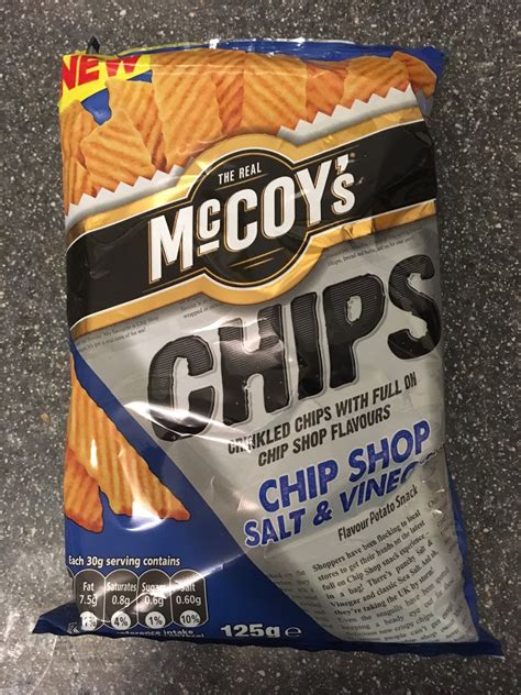 A Review A Day Todays Review Mccoys Chip Shop Salt And Vinegar Chips