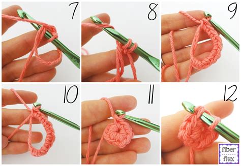 Fiber Flux How To Crochet The Magic Ringmagic Circle Photo Video