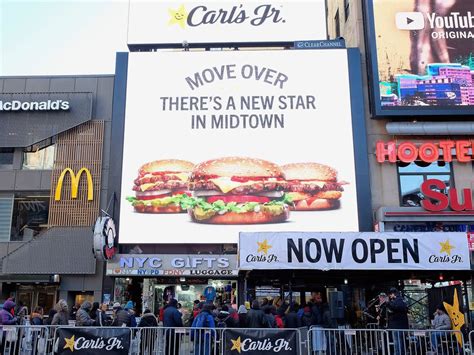 Carls Jr Debuts First Manhattan Restaurant With A Musical