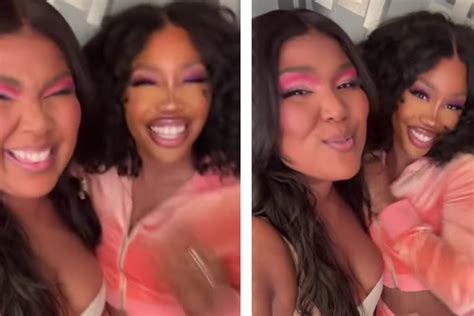 Lizzo Riles Up Sza Fans After Posting Clips That Tease Something Special