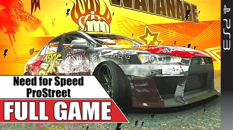 Need For Speed Prostreet Ps3 Gameplay Full Game Walkthrough Youtube