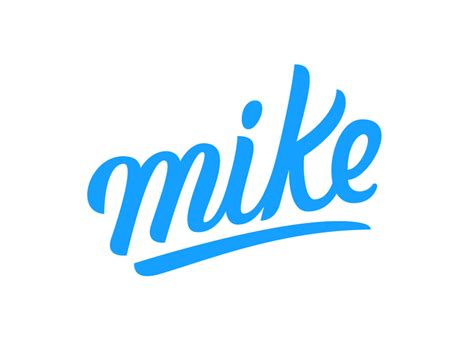Mike Logo Design Lettering Practice For Sale By Mihai Dolganiuc On