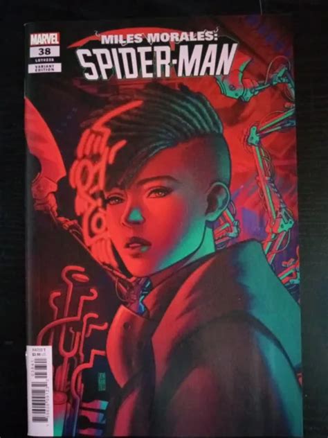Miles Morales Spider Man 38 Bartel Variant Marvel Comic 1st Print 2022