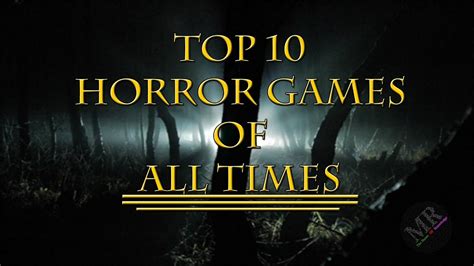 Top 10 Horror Games Youtube