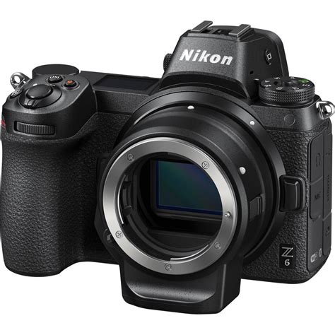 Nikon Z6 Mirrorless Digital Camera With Ftz Mount Adapter Kit Free