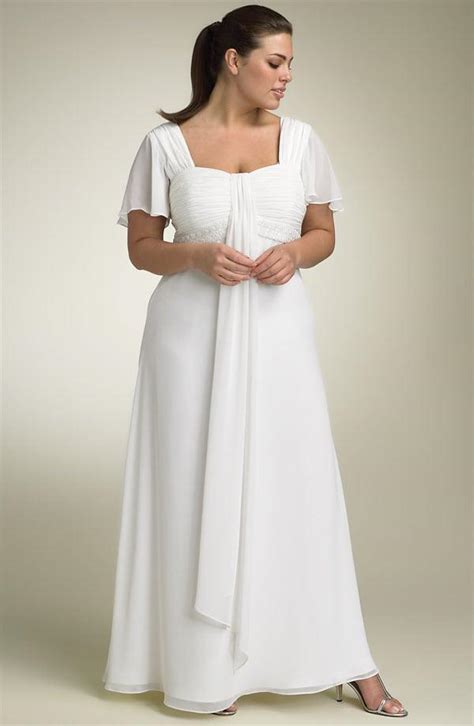 Plus Size Wedding Dresses With Flutter Sleeves From Darius Bridal