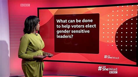 bbc world service tv the sheword what can be done to help voters elect gender sensitive leaders