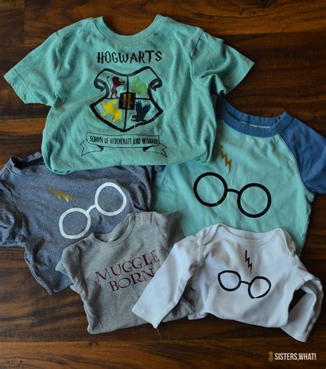 Harry Potter Book list Shirt with free SVG and Silhouette Files