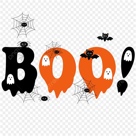 Halloween Ghost Boo Boo Cartoon Ghost Halloween Wall Art Sticker Apex