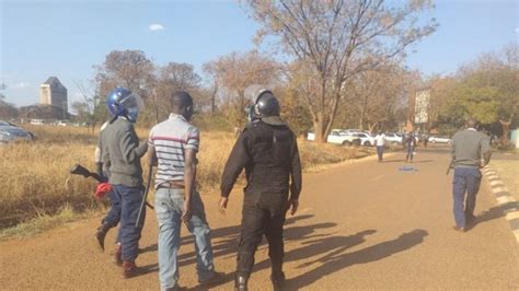 Zimbabwe Police Arrest Beat Up Ccc Activists Participating In Car Rally
