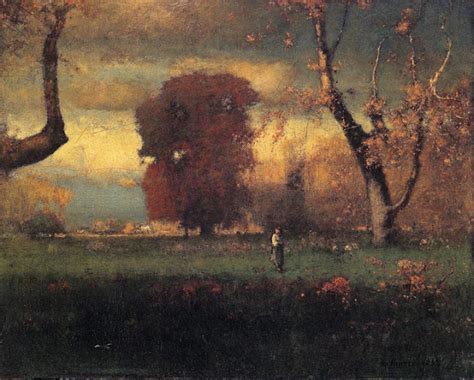 Paintings Of Spring George Inness 1 Mai 1825 3 August 1894 Pictor
