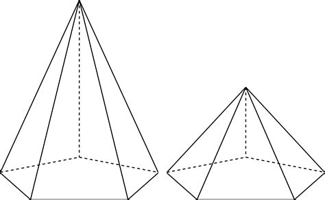 Pentagonal Pyramid Edges Faces Vertices What Is The Eulers Formula