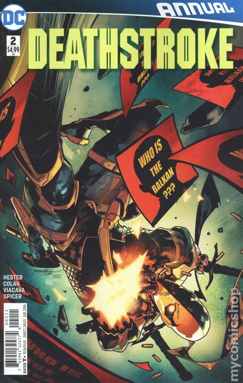 Deathstroke 2014 Dc 2nd Series Annual Comic Books