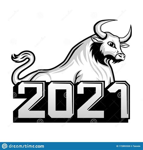 Bull Symbol Of The New Year 2021 Bull Symbol Of The New Year 2021 On