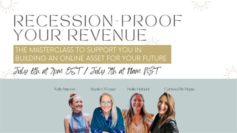 Recession Proof Your Revenue