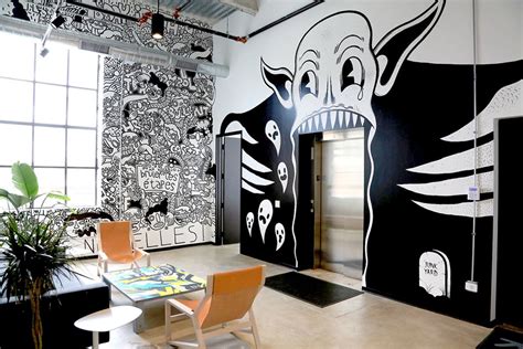 The Coolest Wall Murals For Office Design Inspiration Hubble
