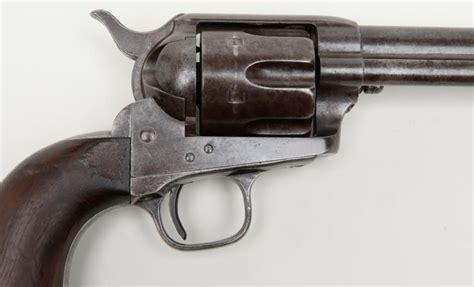 Important First Year Of Production Colt Pinched Frame Saa Revolver