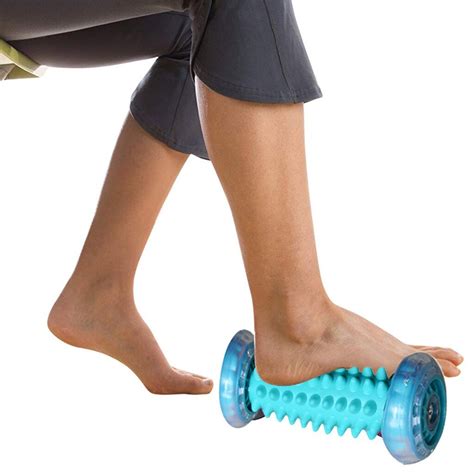 Foot Massage Roller Spiky Ball Foot Pain Relief Massager Relieve Plantar Fasciitis And Heel Foot