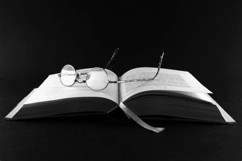 Book With Eyeglasses Stock Image Image Of Library Knowledge 106629033