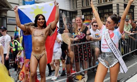 Mga Pinoy Lgbtqia Dumagsa Sa New York Pride March