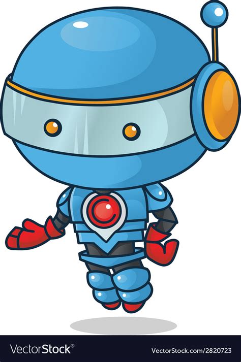 Premium Vector Cute Robot Mascot Logo Cartoon Character Illustration Images