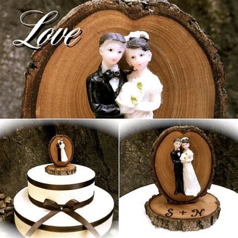 Rustic Wedding Cake Topper Vintage Bride Groom Wooden Toppers Country Fall Weddings 2307360