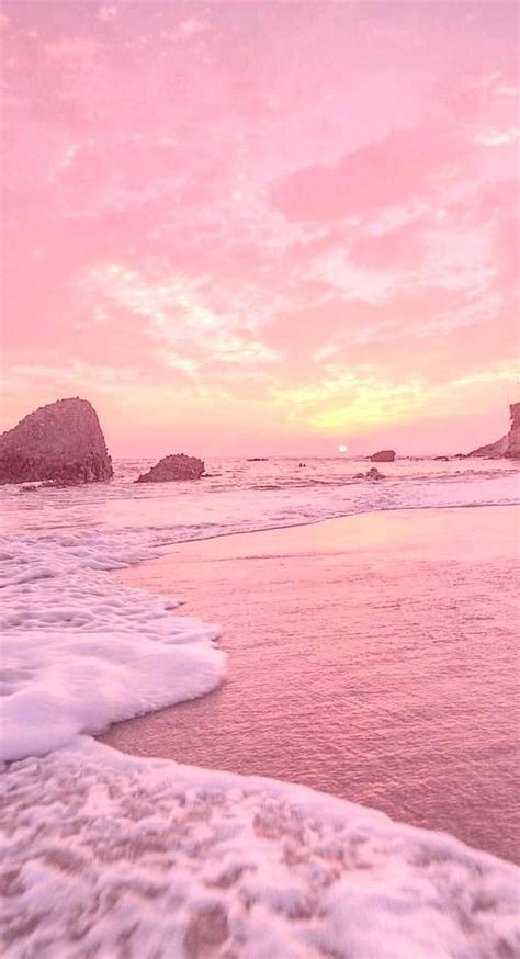 The sand is not as pink as shown in the pictures online. pink aesthetic sunsets sun sunrise sunset set tumblr ...