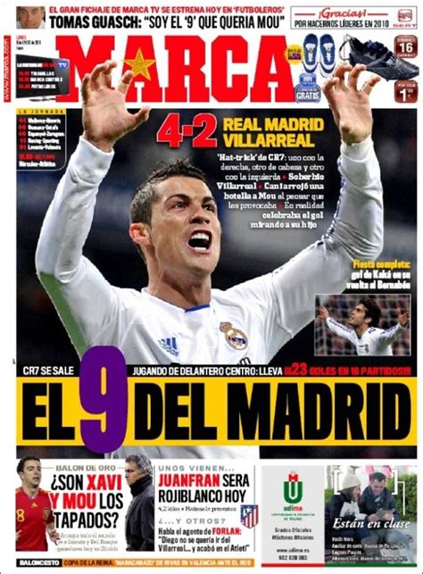 ˈmaɾka), stylised as marca, is a spanish national daily sport newspaper owned by unidad editorial. Newspaper Marca (Spain). Newspapers in Spain. Monday's ...