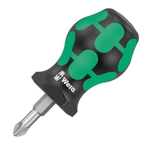 Wera 300 Stubby Pozidrive Screwdriver Metal Fabrication Supplies