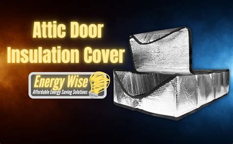 Attic Door Insulation Kit Air Tight Attic Stairs Insulation Cover With