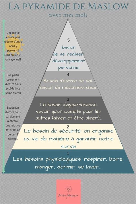 La Pyramide Des Besoins De Maslow Psychologue Du Travail 1 Besoin