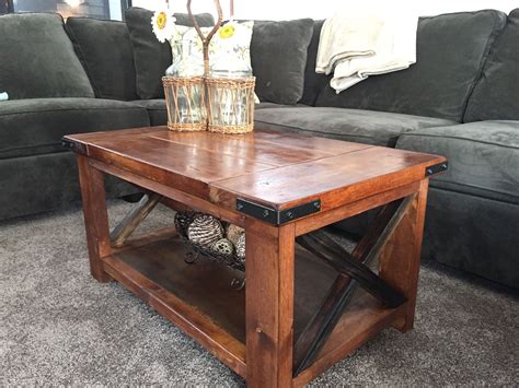 Handmade Rustic Coffee Table By Richter Ranch Custom Designs