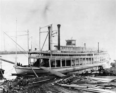 Mississippi Steamboat C1896 Nthe Bluff City Sternwheel Steamboat Of