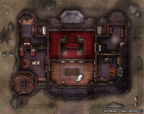 Dnd Haunted House Map A Dusty Maid S Butler S Uniform Haunted By The