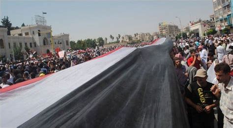 in syria protesters show their staying power the new york times