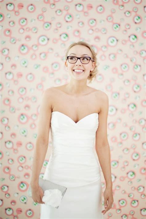Martha Stewart Weddings Bride With Glasses Minneapolis Wedding