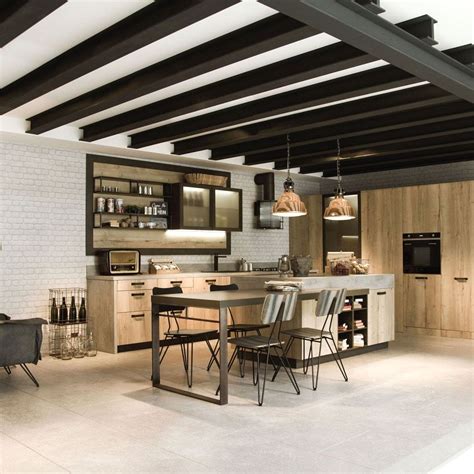 Urban Industrial Kitchen Design Nisurance