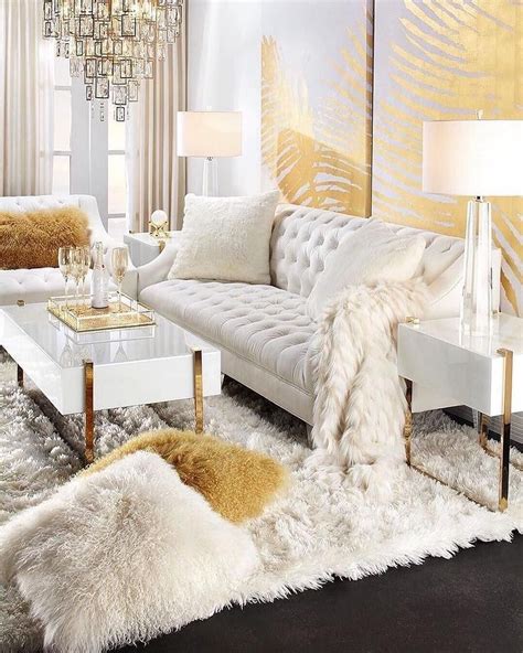 Say It With U Glam Living Room Decor Glam Living Room Gold Living Room